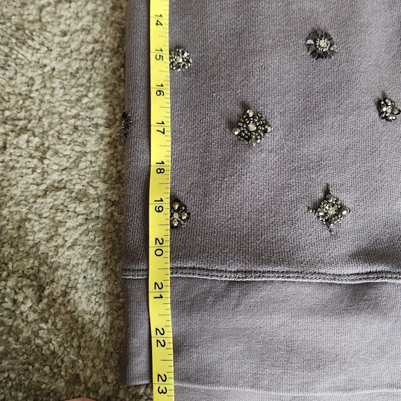 J. Crew Heather Gray Knit Top Vintage - Picture 9 of 9